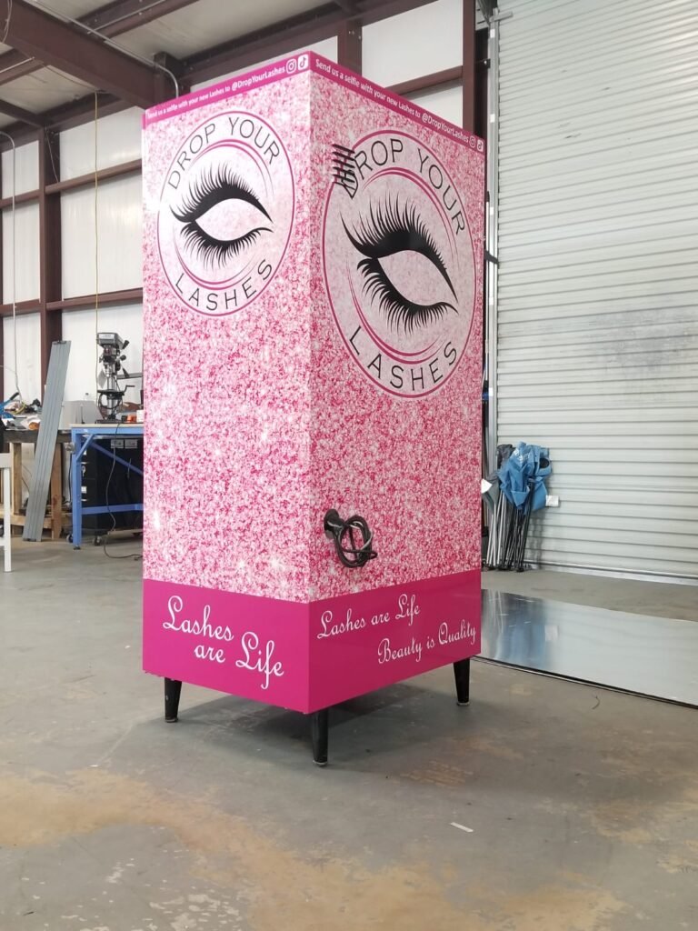 Drop Your Lashes, Vending MAchine Wrap (4)