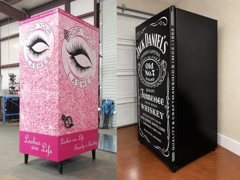 Vending MAchine Wrap and Refrigerator wrap